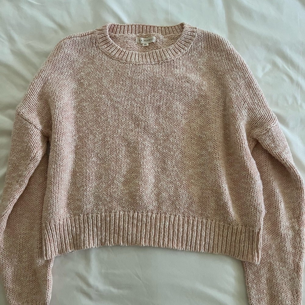 PacSun LA Hearts Crop Sweater